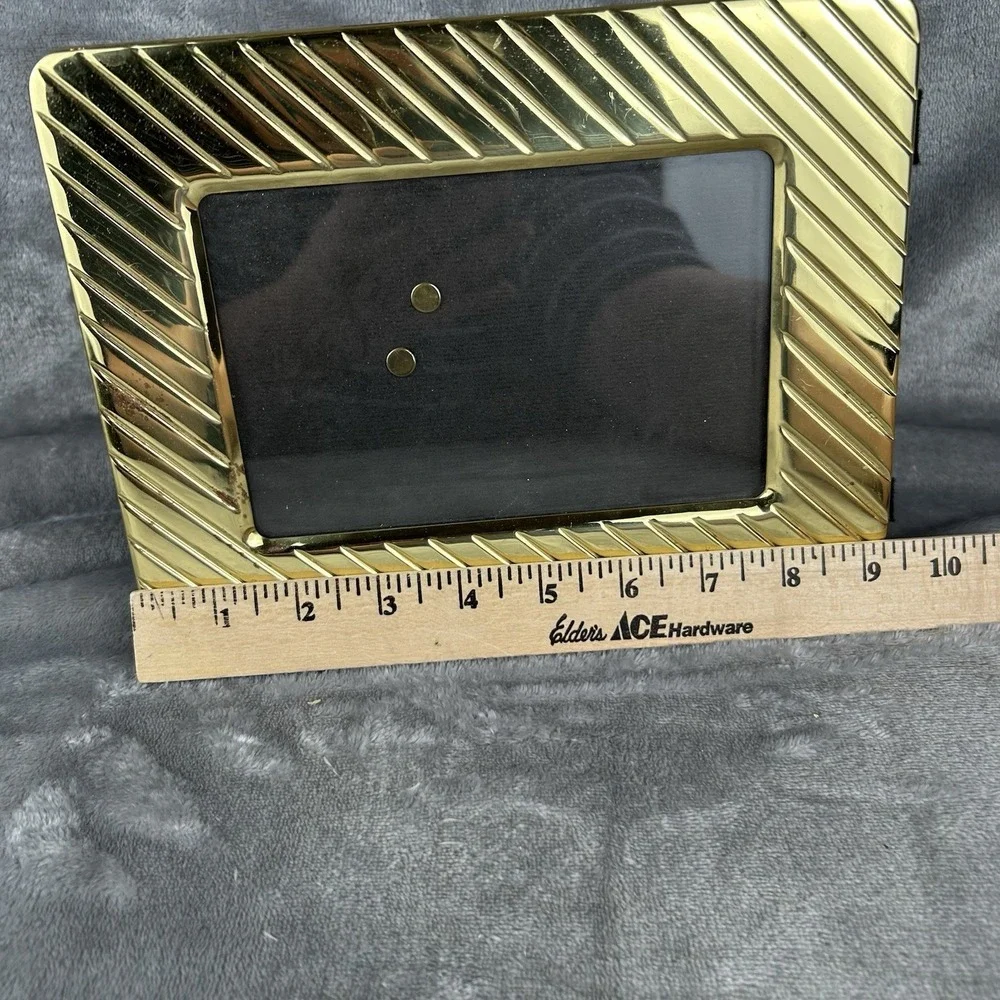 Vintage Brass Gold Tone  5x7